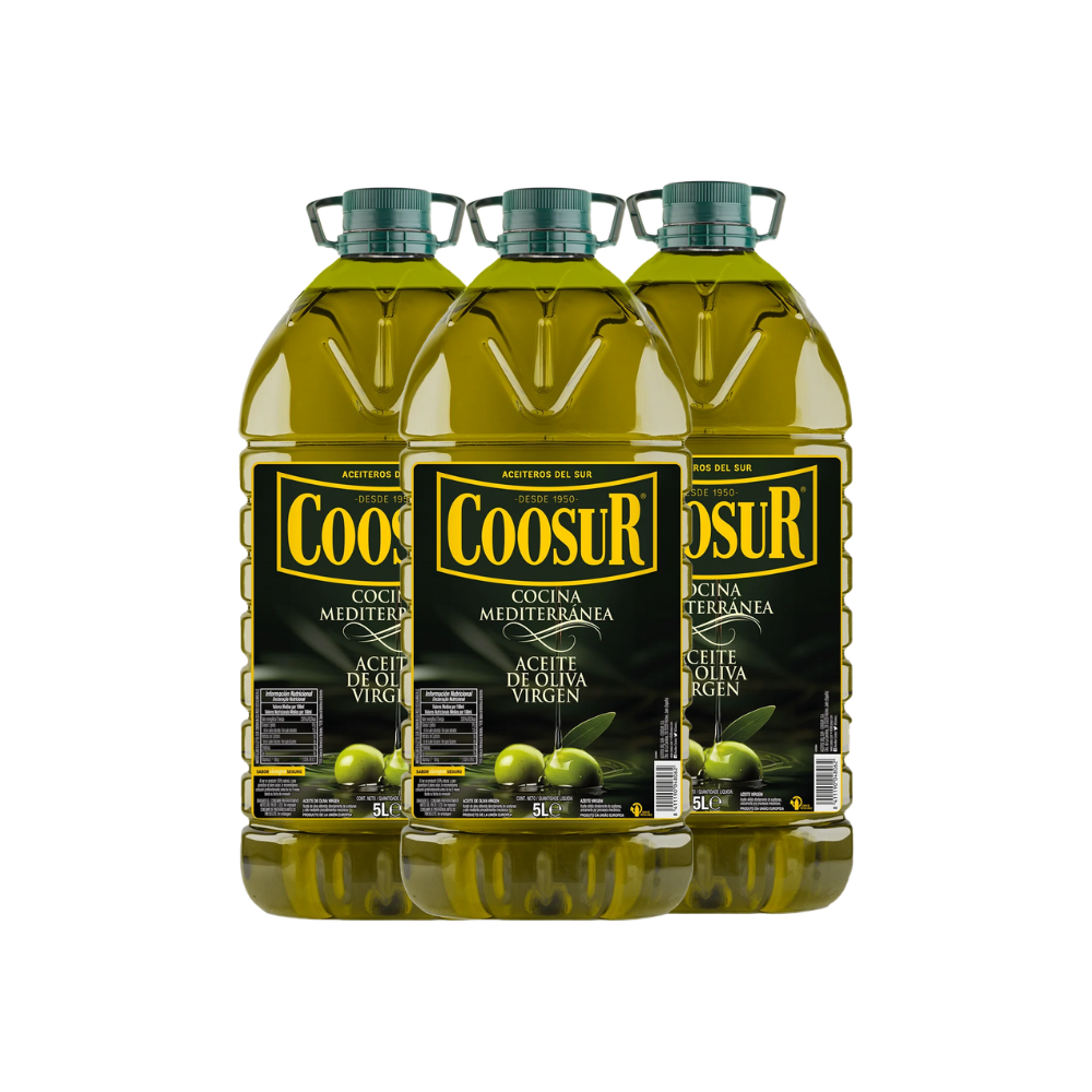 Kit de 3 – Aceite de oliva virgen 5L