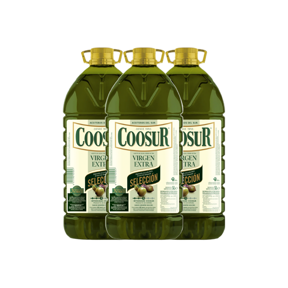 Kit de 3 – Garrafa Aceite de Oliva Virgen Extra 5L