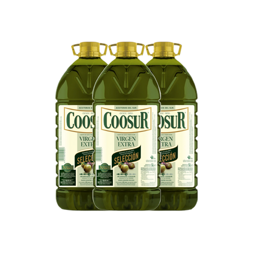 Kit de 3 – Garrafa Aceite de Oliva Virgen Extra 5L