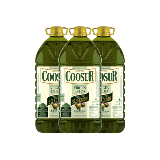 Kit de 3 – Garrafa Aceite de Oliva Virgen Extra 5L