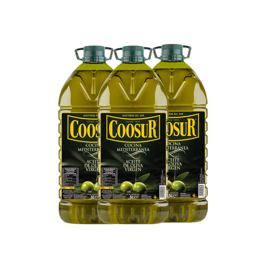 Kit de 3 – Aceite de oliva virgen 5L